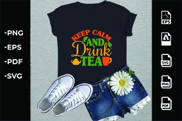 A Cup of Tea Makes Everything Better: Graphics & T-Shirt Designs