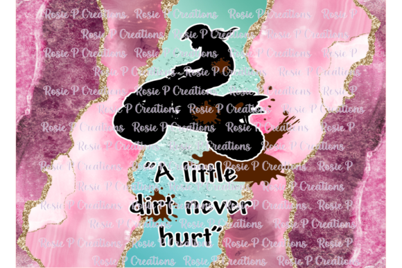 A Little Dirt Never Hurt Tumbler: Graphics & Print Templates Review