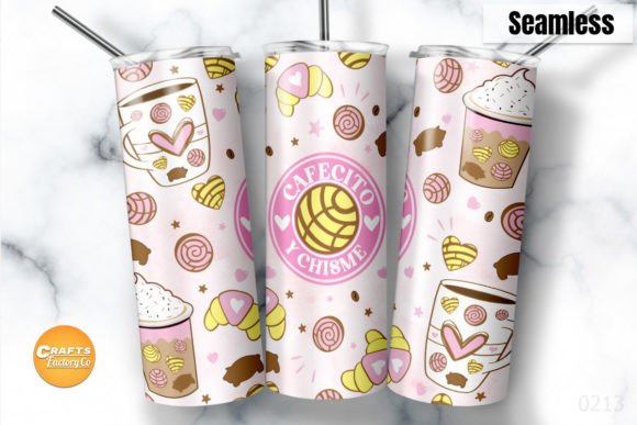 Cafecito Y Chisme 20oz Skinny Tumbler Design Review