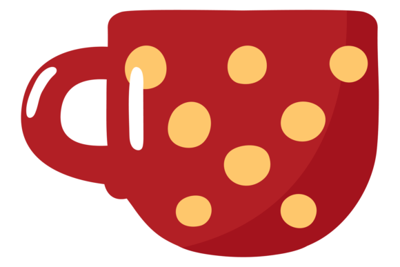 Cute Cartoon Mug Graphics & Illustrations for Crafters