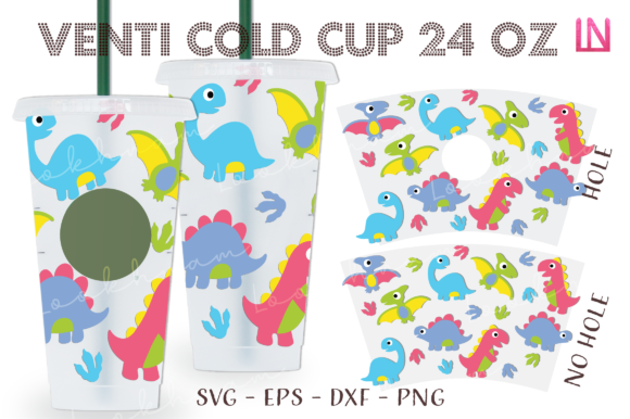 Dinosaur Footprints 24 Oz Venti Cold Cup Review