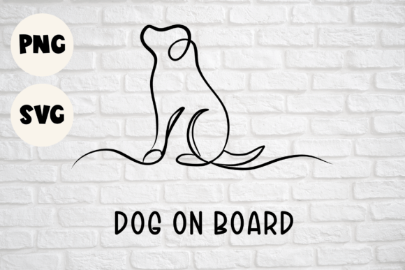 Dog on Baord Graphics & Illustrations for Publishers