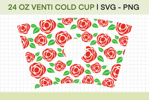 Roses Venti Cup Wrap: A Graphics & Crafts Review