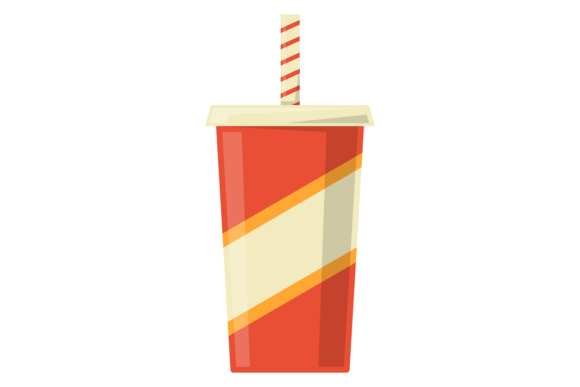 Soda Takeaway Drink Icon: Cartoon Graphics & Illustrations