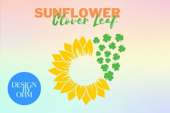 Sunflower Clover Leaf Svg: Craft Graphics That Sell